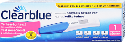 Digitális terhességi teszt Clearblue