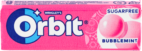 dražé bubblemint Orbit