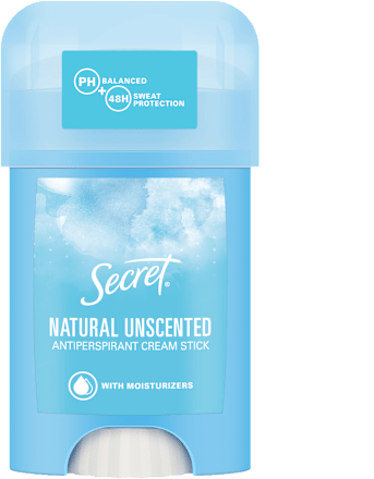 Deo stift Natural Unscented Secret
