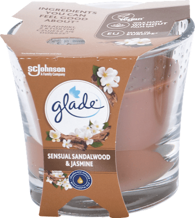 Vonná sviečka v skle Sandalwood & Jasmine glade