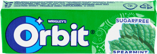 žvýkačky Spearmint dražé Orbit