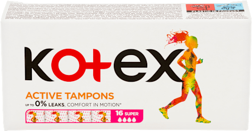 tampony Active Super Kotex