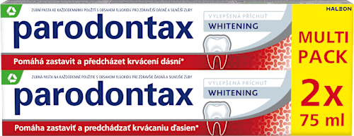 Zubná pasta Whitening - 2 x 75 ml parodontax