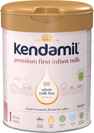 Počiatočná dojčenská mliečna výživa 1  Kendamil