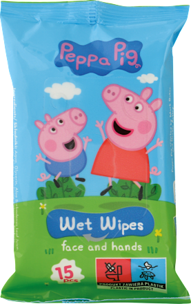 Detské vlhčené utierky Peppa Pig Peppa Pig