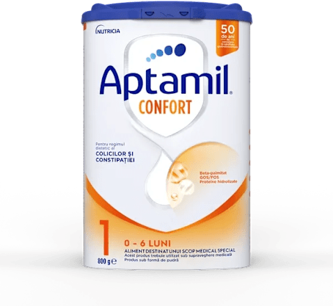 Lapte praf de început, 0-6 luni Aptamil