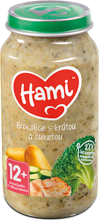 příkrm brokolice s krůtou a cuketou Hami