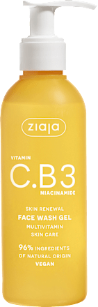 Gel za čiščenje obraza Vitamin C.B3 Niacinamide ziaja