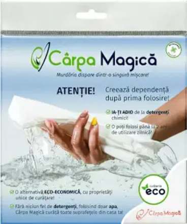 Kúzelná utierka z mikrovlákna Carpa Magica