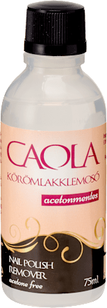 Körömlakklemosó acetonmentes Caola