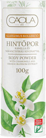 Kamillás hintőpor narancsvirág kivonattal Caola