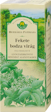Fekete bodza virágzat filteres tea 25x1g HERBÁRIA