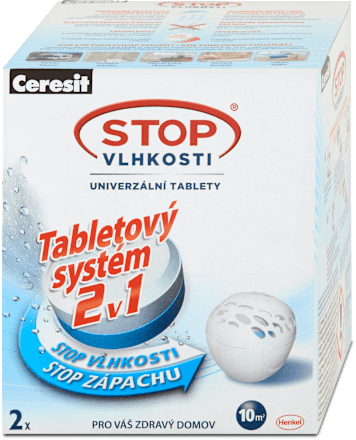 Náhradné tablety Stop vlhkosti 2v1 Ceresit STOP