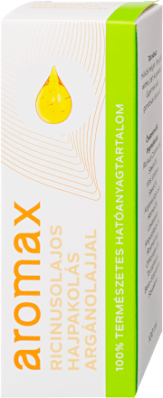 Ricinusolajos hajpakolás argánolajjal Aromax