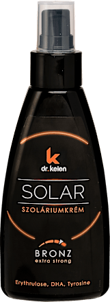 Szolárium krém, Bronz  Dr. Kelen