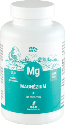 Magnézium és B6 vitamin filmtabletta life