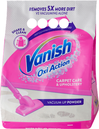 Prášok na čistenie kobercov Oxi Action Vanish Oxi Action