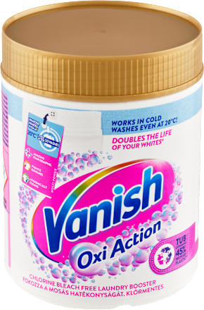 prášek na bělení a odstranění skvrn Oxi Action Vanish Oxi Action