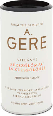 Villányi kékszőlőmag őrlemény  A.GERE