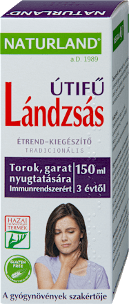Lándzsás útifű szirup NATURLAND