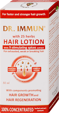 Fűszeres hajcseppek Dr. Immun