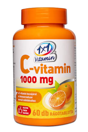 C-vitamin 1000mg rágótabletta 1X1 Vitamin