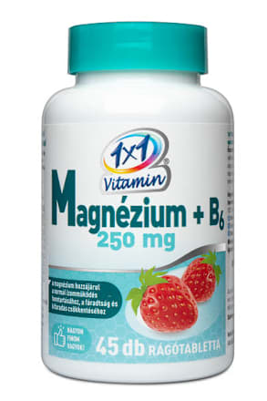 Magnézium+B6 rágótabletta 1X1 Vitamin