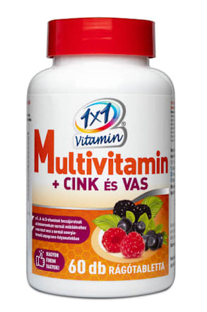 Multivitamin+Cink+Vas retard tabletta 1X1 Vitamin