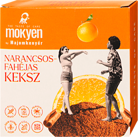 Gluténmentes narancsos-fahéjas keksz mokyen