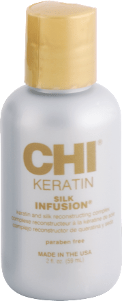 Bezoplachová olejová kúra na vlasy Keratin Silk Infusion Chi