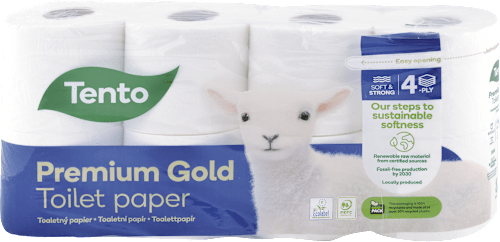 Toaletný papier Premium Gold - 8x150 Tento