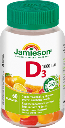 Pastilky vitamín D3 Gummies Jamieson