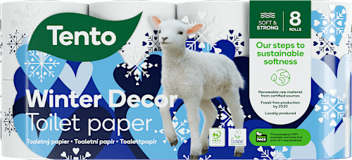 Toaletný papier Winter Decor 8x150 Tento