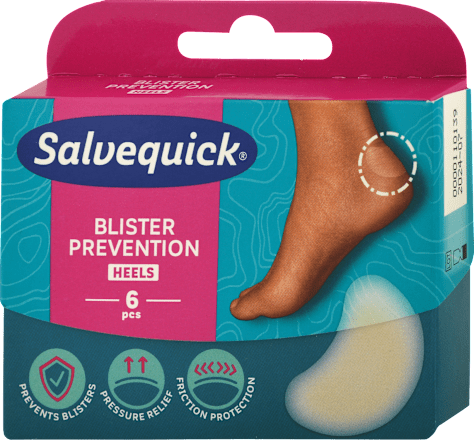 Hydrokoloidné náplasti na otlaky na pätách Salvequick