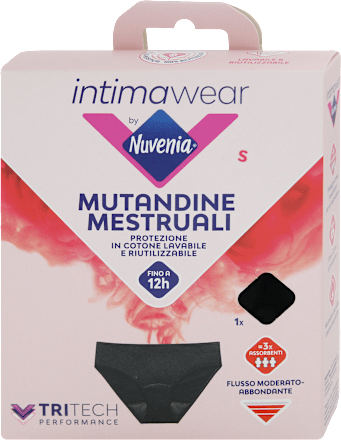 Slip mestruali taglia S Nuvenia