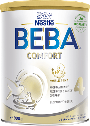 pokračovací mléčná kojenecká výživa 4 Comfort 5HMO 18m BEBA