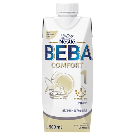 Počiatočná tekutá dojčenská mliečna výživa Comfort 1, 5 HMO BEBA