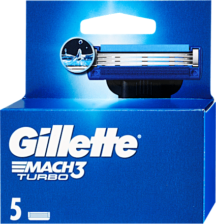 Borotvabetét Mach3 Turbo  Gillette