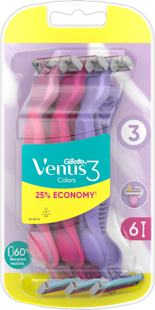 Dámske jednorazové holiace strojčeky Colors  Gillette Venus