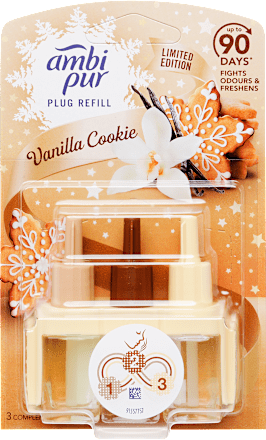 Náplň do elektrického osviežovača vzduchu 3Volution Vanilla Cookie Ambi Pur