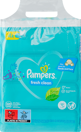 Nedves törlőkendő, Fresh Clean Pampers