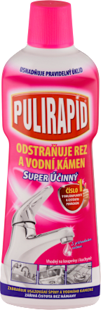 Čistiaci prostriedok na vodný kameň s octom Pulirapid