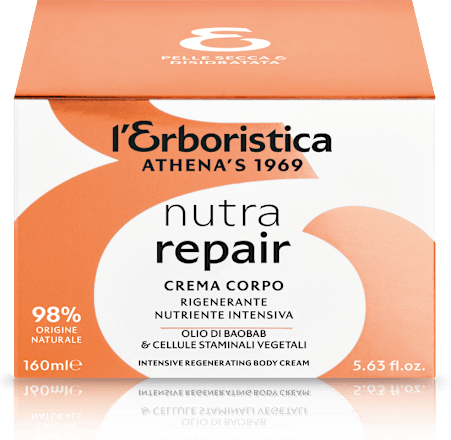 Crema corpo rigenerante nutriente con olio di baobab L'ERBORISTICA
