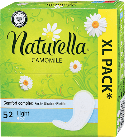 Slipové vložky Camomile Comfort Complex Light Naturella