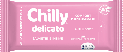 Salviettine intime delicato Chilly
