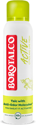 Dezodorant v spreji Active Borotalco