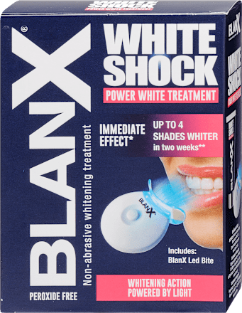White shock fogfehérítő készlet Blanx