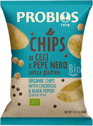 Chips di ceci e pepe nero PROBIOS