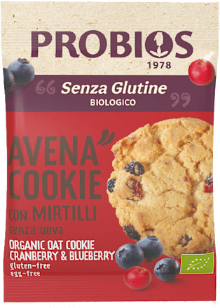 Avena cookie con mirtilli PROBIOS