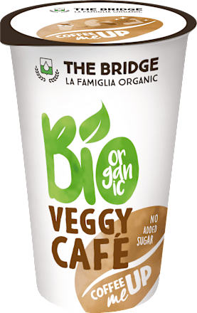 Bevanda biologica di riso con mandorla e caffè The Bridge